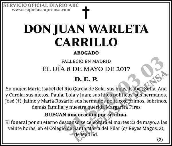 Juan Warleta Carrillo